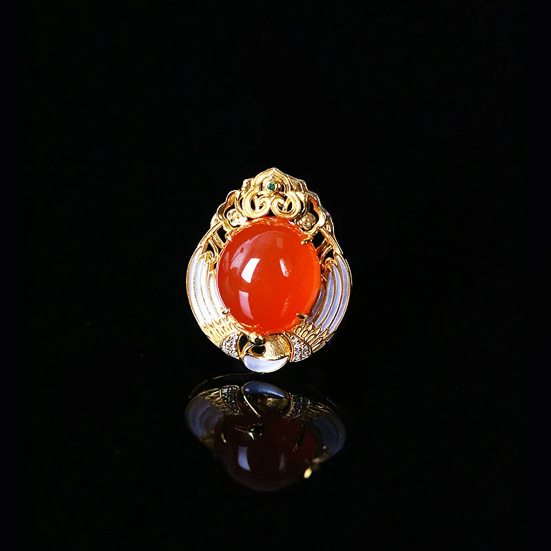 南红吊坠【3918ET】