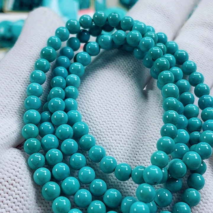 绿松石未镶嵌颈饰