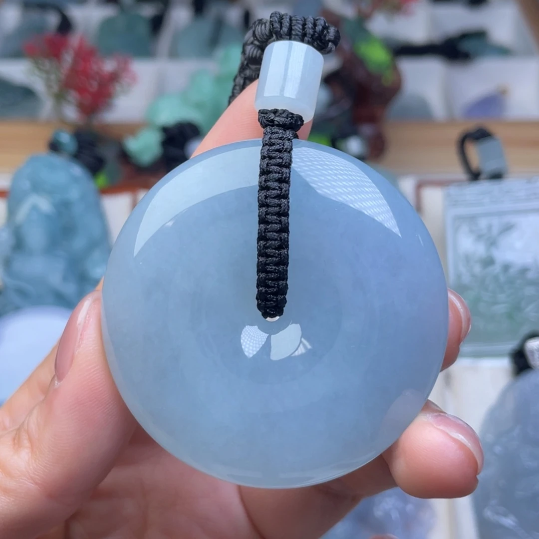 翡翠未镶嵌颈饰天然翡翠