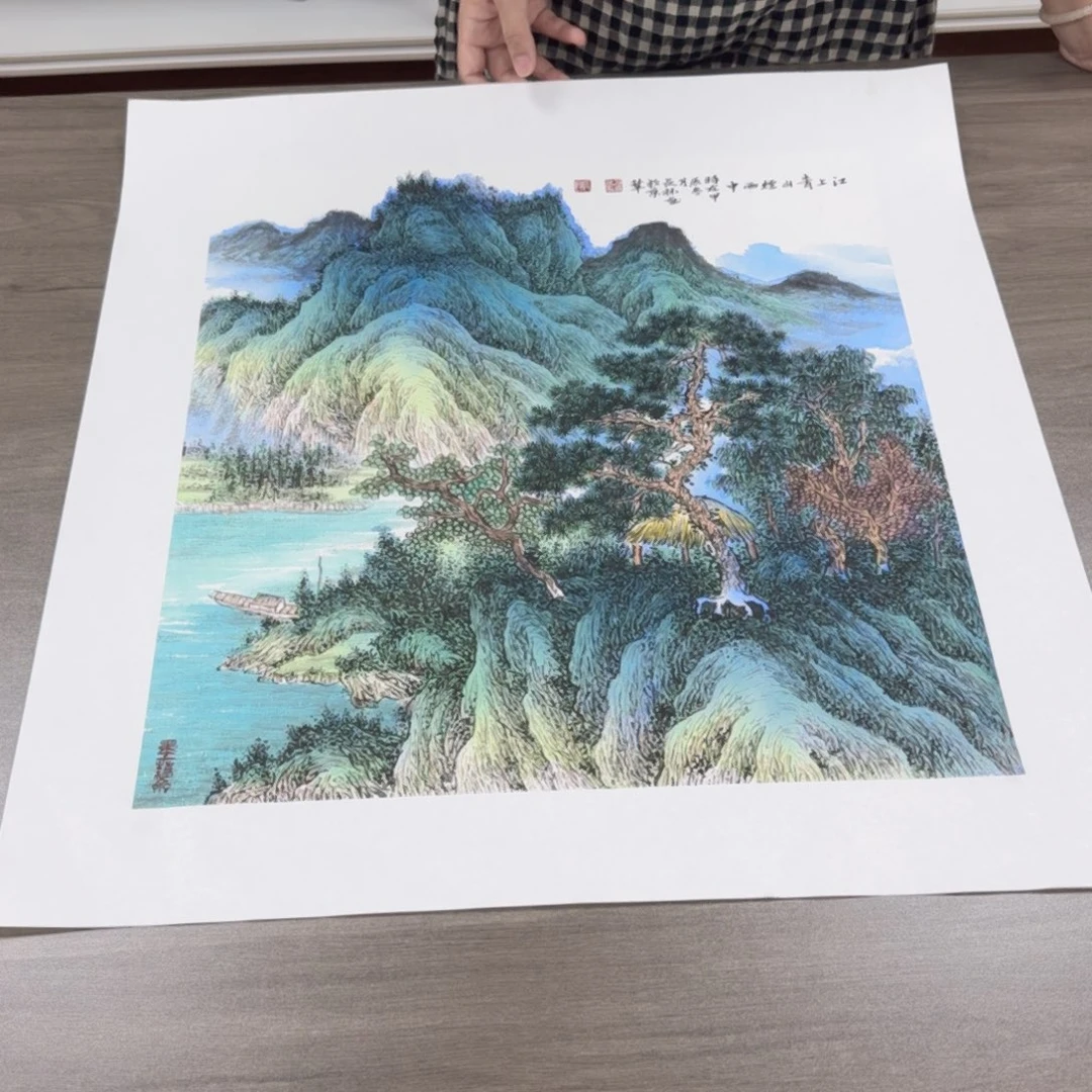 国画手绘国画作品