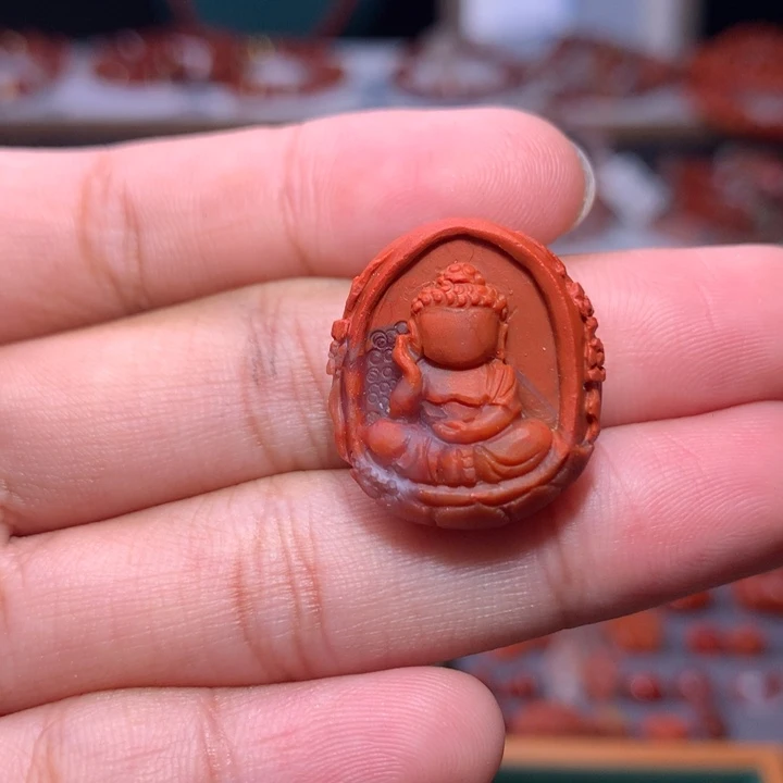 未镶嵌南红南红玛瑙无相佛