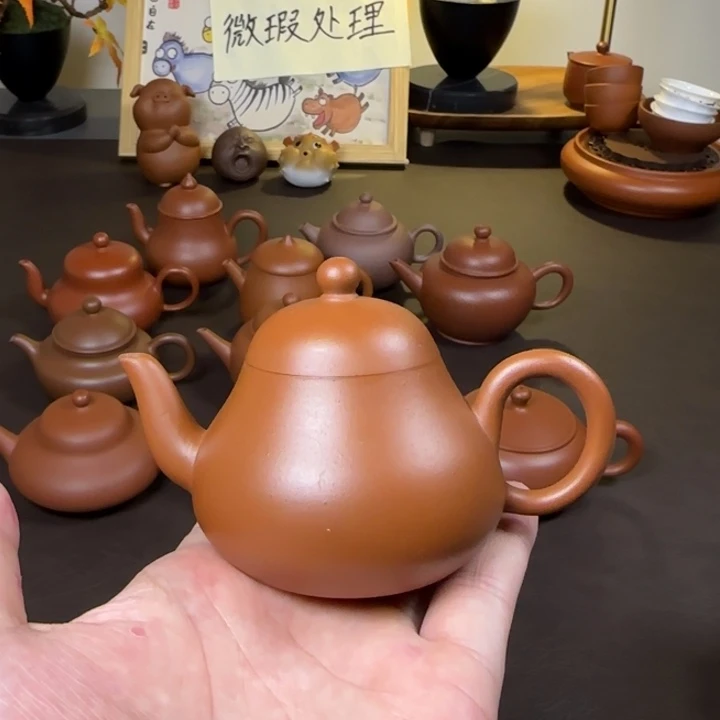 茶壶紫砂100cc微瑕矮梨