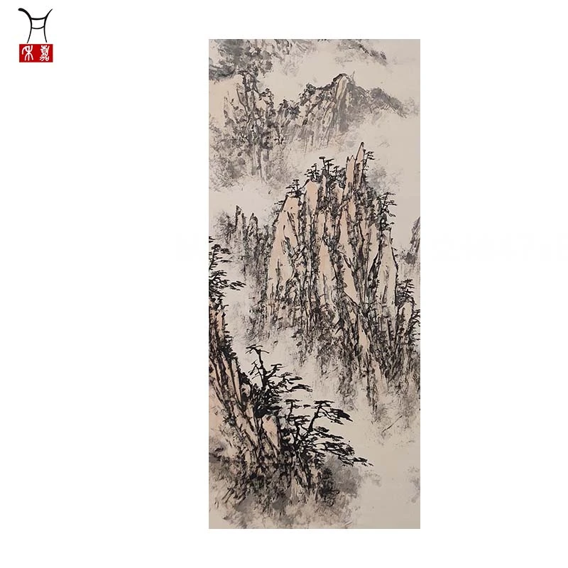 M1059山立轴47x88/3.7平尺