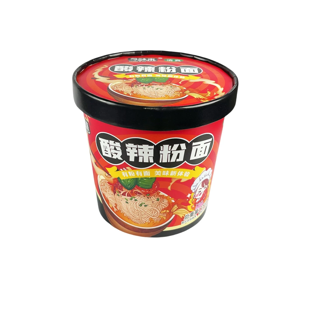 重庆酸辣粉面混合泡面6桶装免煮粉丝速食方便面大份包邮