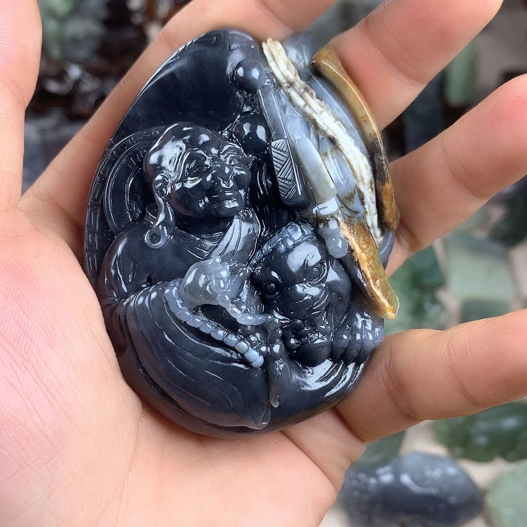 颈饰未镶嵌和田玉