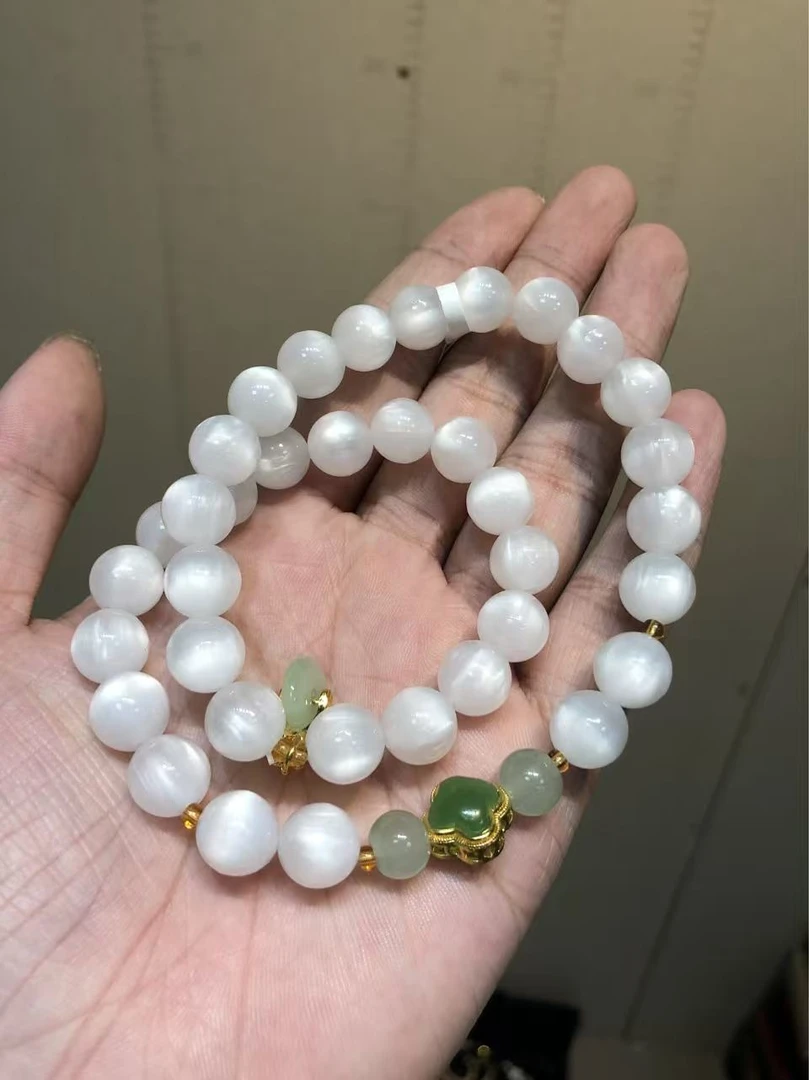 手链 海云母双圈手串无礼盒S1067