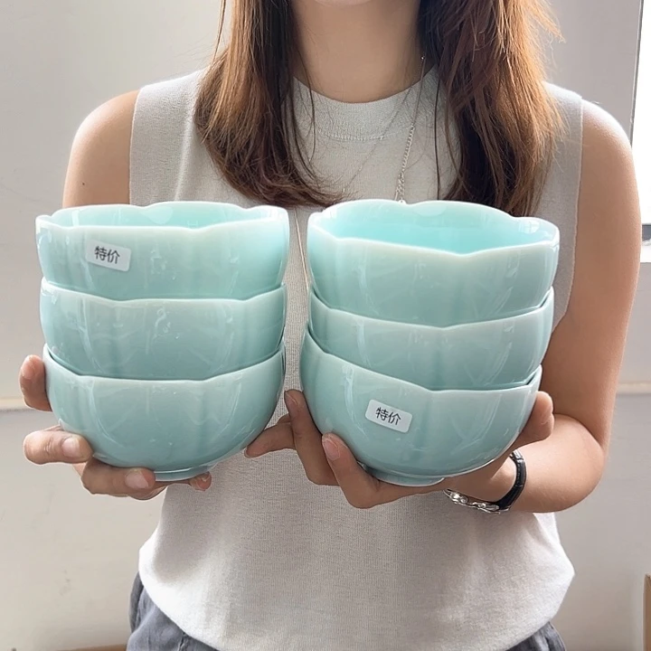 龙泉云间青瓷小米茶器