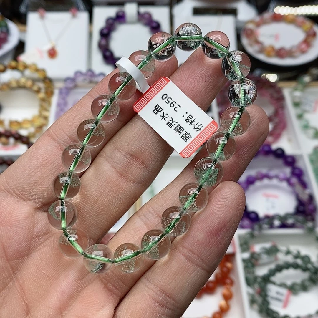 水晶手链未镶嵌紫*