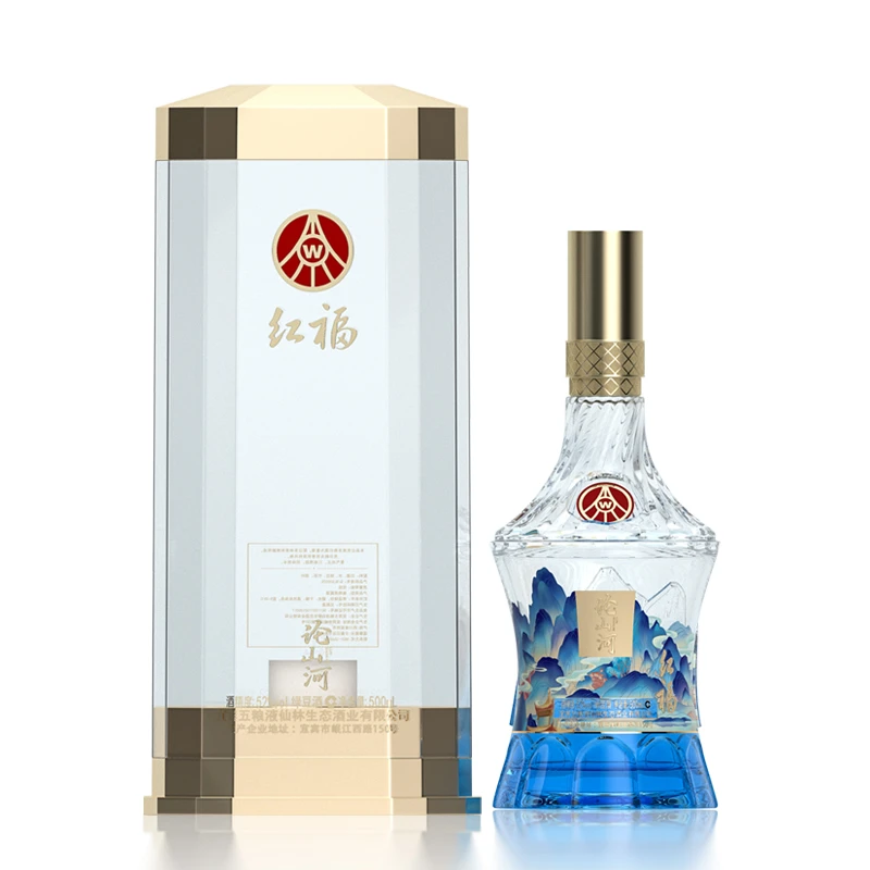 红福论山河  52°优级酒  送礼佳选52度500ml