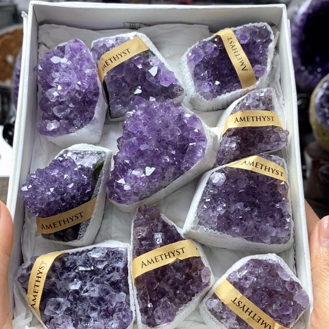 紫晶未镶嵌大型摆件（非配饰）