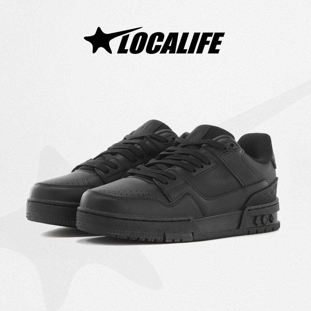 黑武士增高男鞋黑色百搭休闲板鞋男款时尚爆款潮鞋男士开车鞋正品