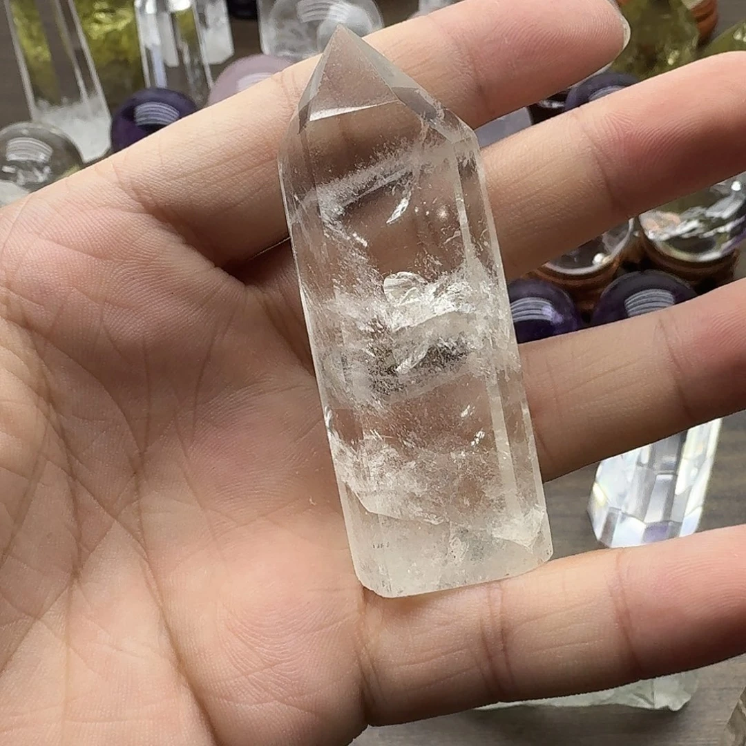 未镶嵌水晶珠宝半成品