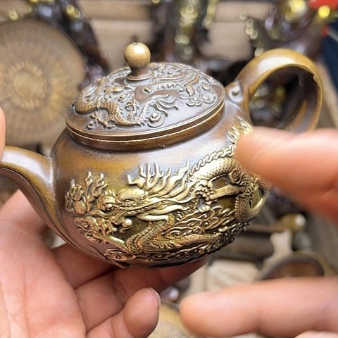 铜制文玩把玩物件