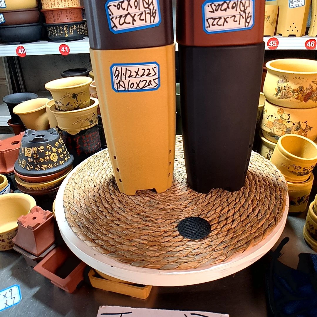 宜兴紫砂花盆23465