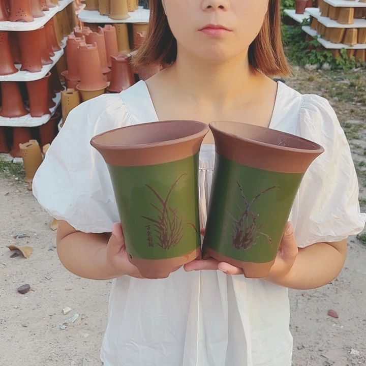 紫砂花盆宜兴紫砂精品花盆