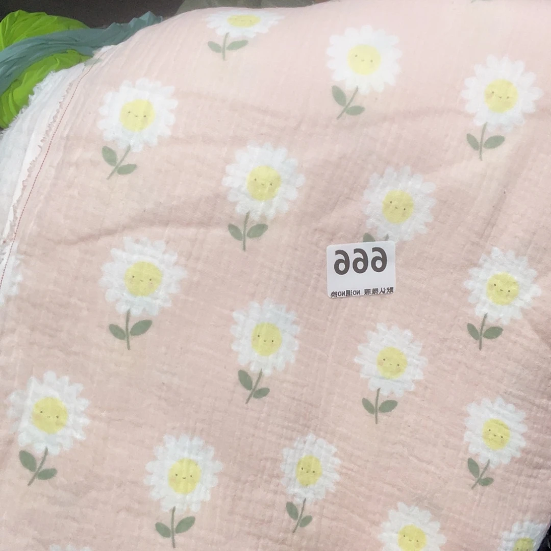 棉宽1.4米全棉双层泡泡纱布2米价666