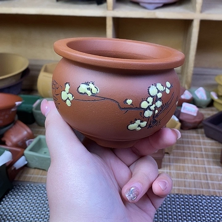 手工艺品琉璃宜兴紫砂精品花盆