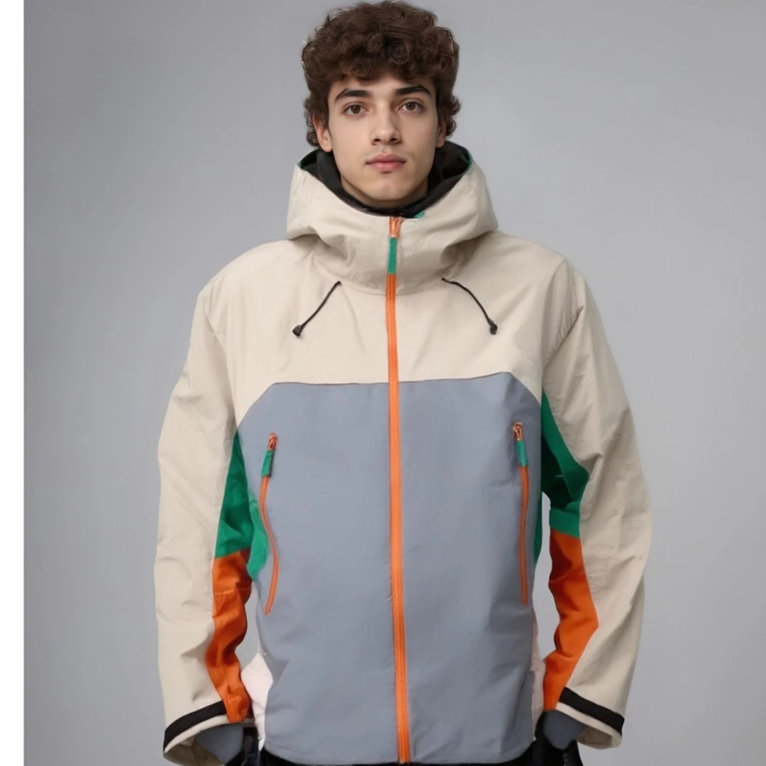 络幔防雨防风户外运动男女款三合一冲锋衣外套