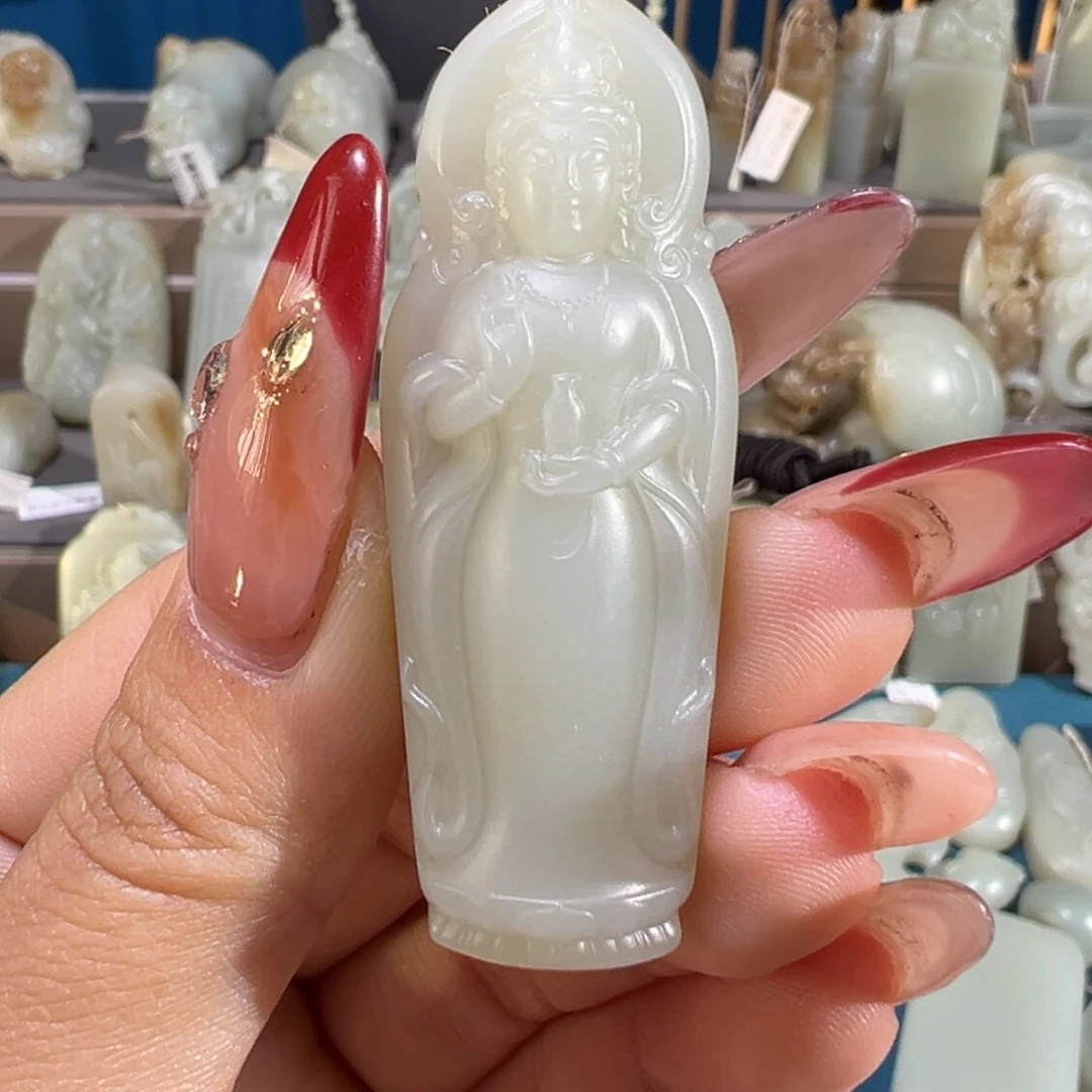 和田玉（糖玉）未镶嵌颈饰