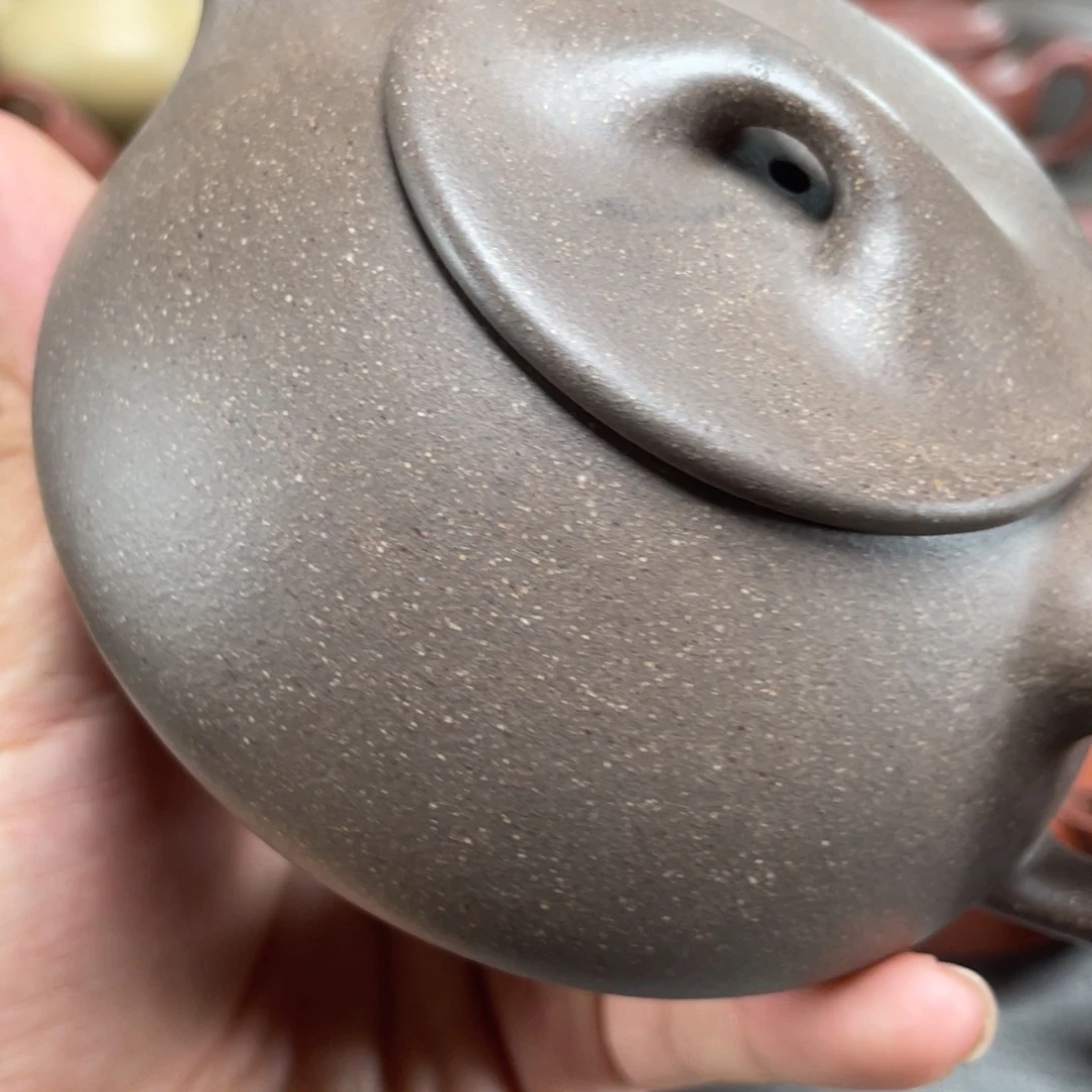 茶壶紫砂z**i微瑕青段