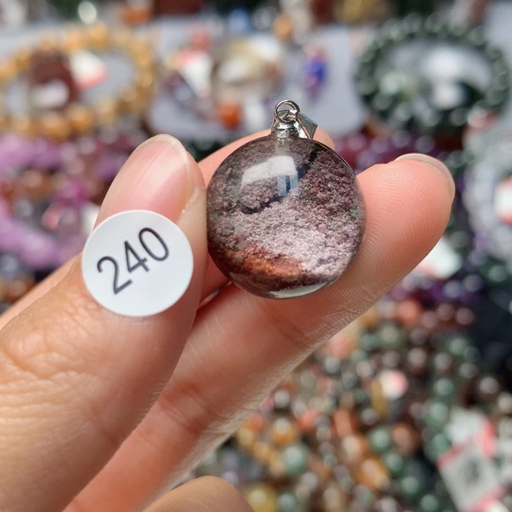 水晶吊坠(不含链)未镶嵌