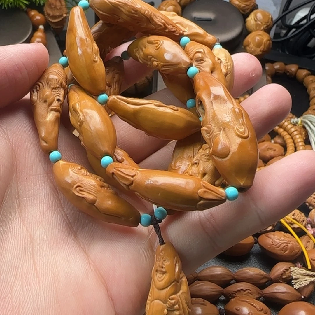 橄榄核手串/手链十八罗汉