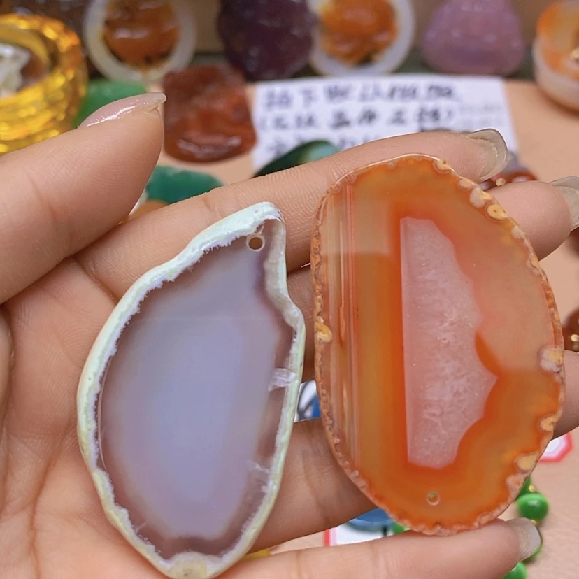 【闪购商品】玛瑙/玉髓颈饰未镶嵌知**一