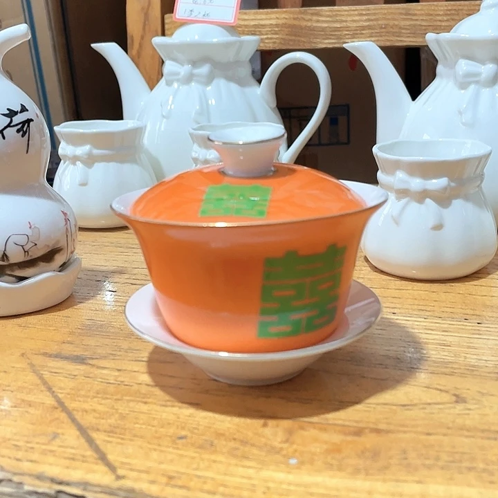 盖碗。
