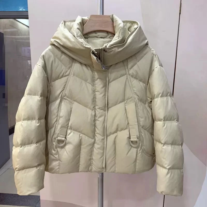 蔓青色·新国标羽绒服（小号衣长约66）