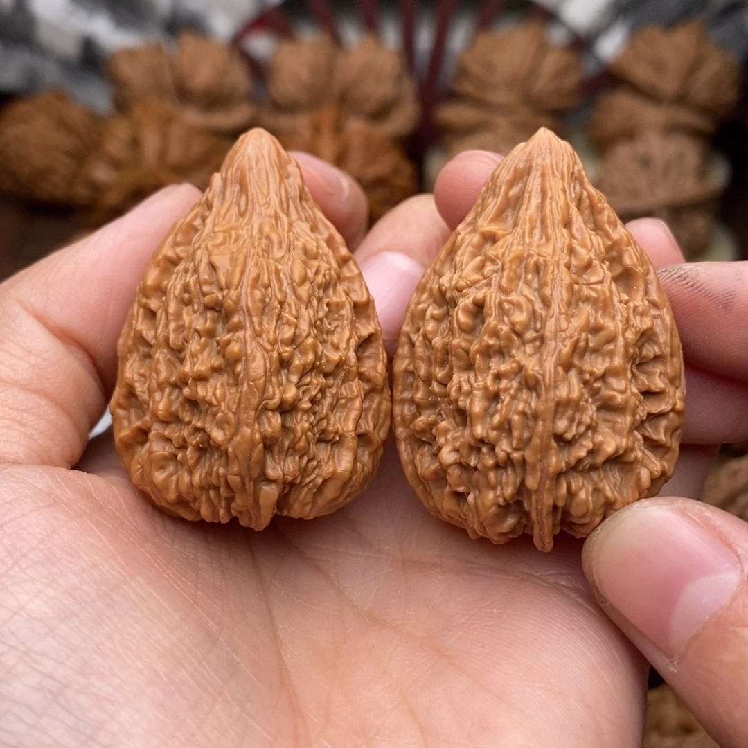 文玩核桃把件658号31-43塔尖全