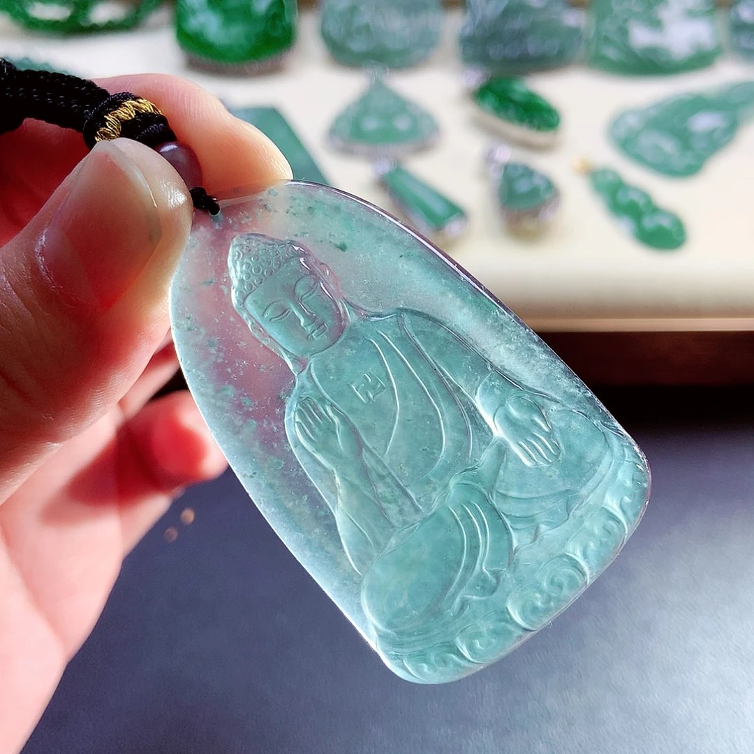 【闪购商品】翡翠颈饰未镶嵌天然