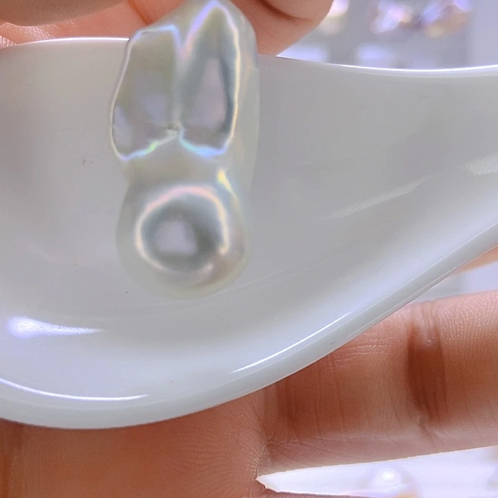 淡水珍珠银S925镶嵌颈饰92