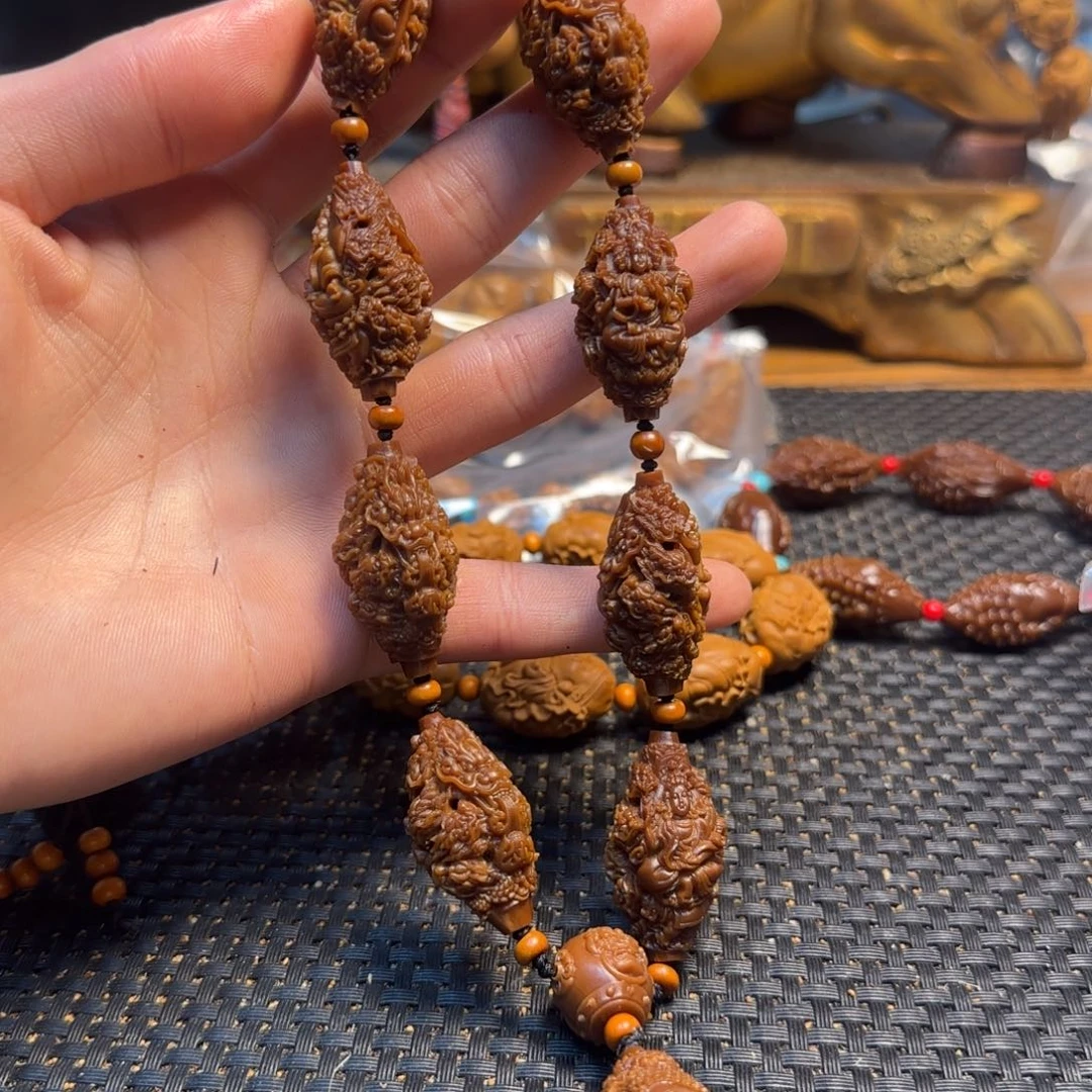 橄榄核手串/手链九龙万佛