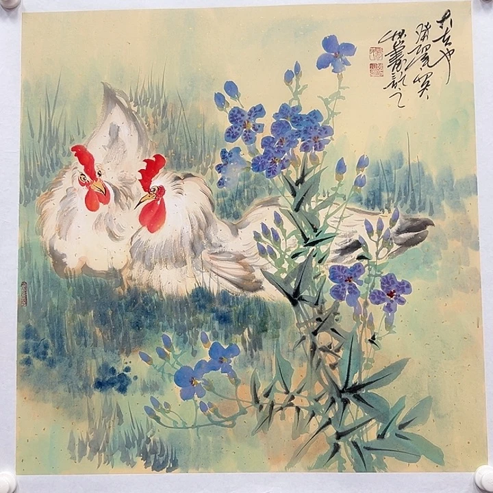 国画书画作品多次