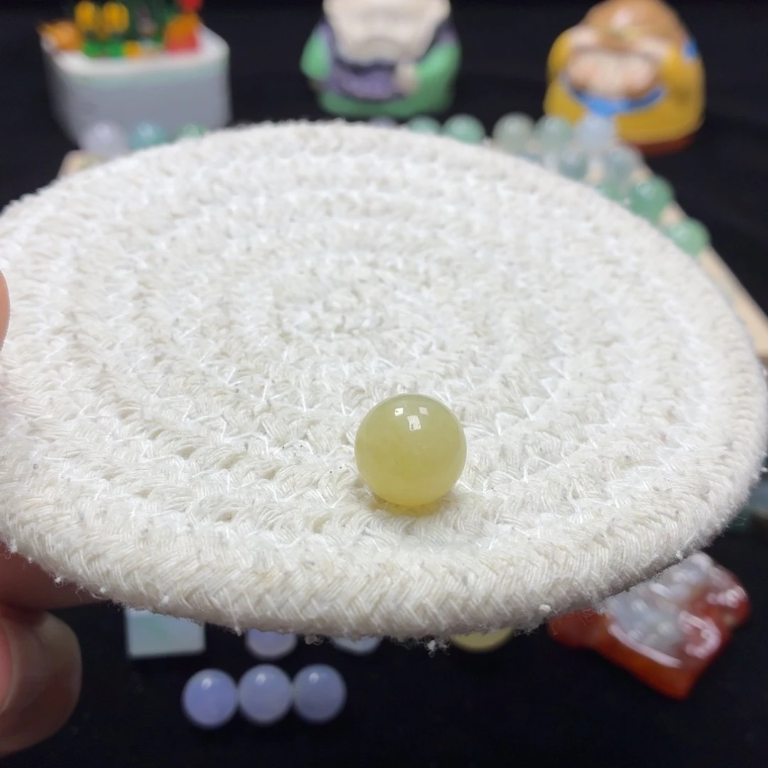 翡翠未镶嵌手链12.05翡翠圆珠