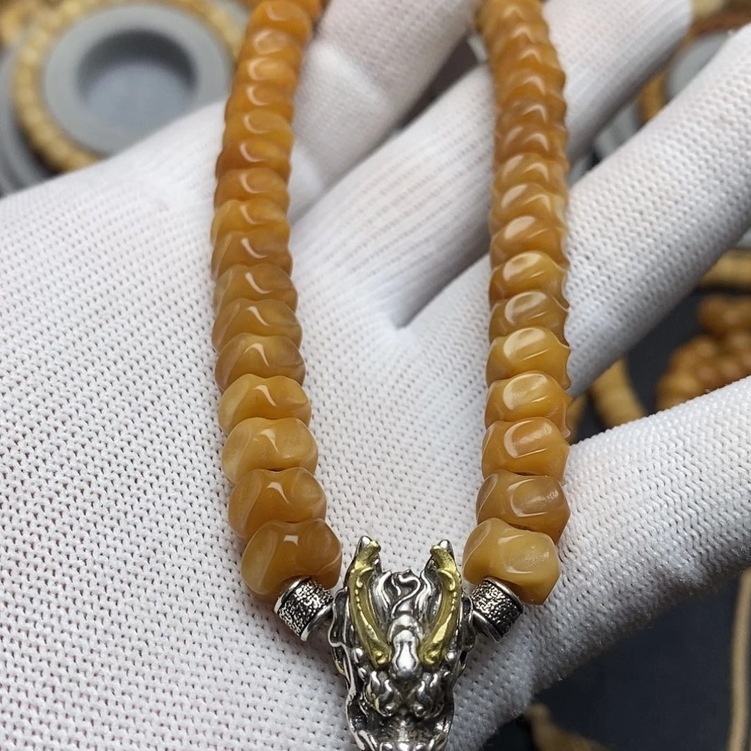 菩提根/象牙果把件龙脊菩提龙骨手持玉化料毕业级