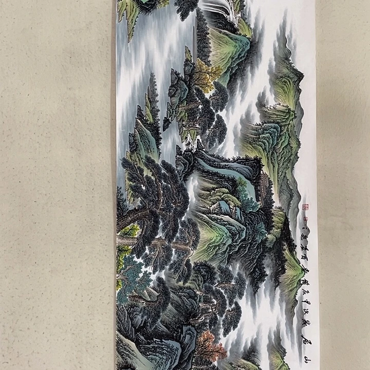 国画国画作品集的故事