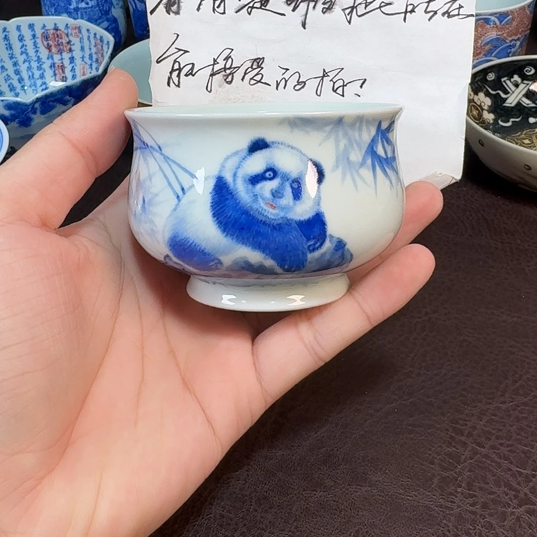 现代景德镇陶瓷杯