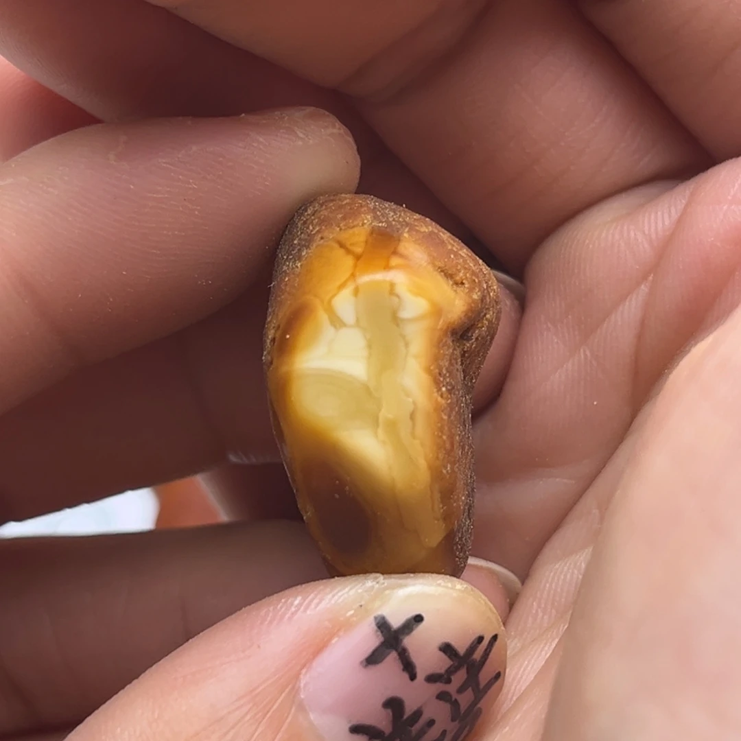 定制琥珀未镶嵌蜜蜡定制老型一对