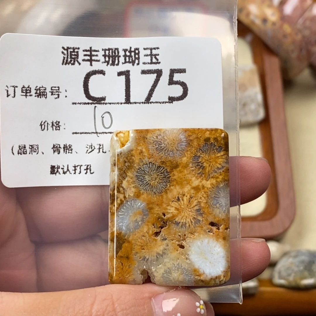 大***行硅化玉未镶嵌颈饰