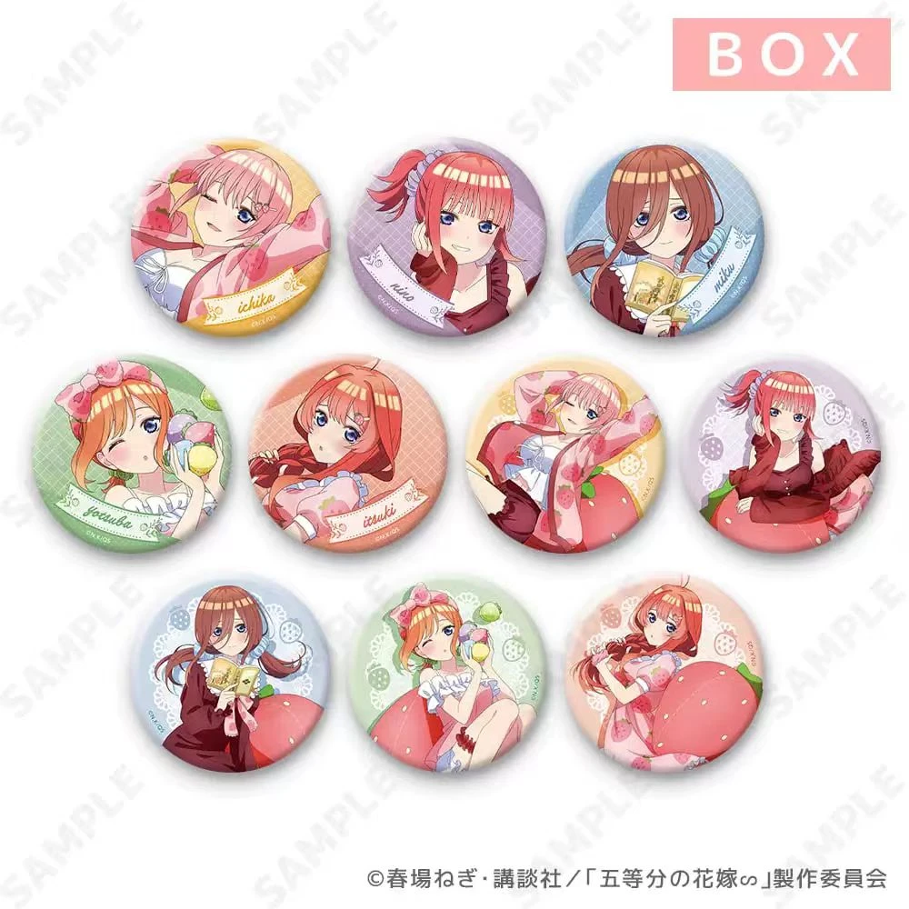 五等分的花嫁草莓裙吧唧徽章正版日谷【默认代拆】