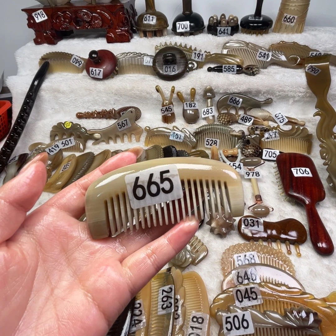 H***浅牛角牛角牛角牛角梳