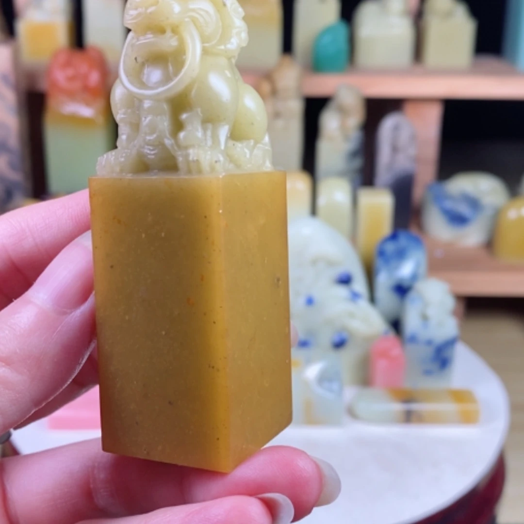 【闪购商品】青田石封门菜花黄……