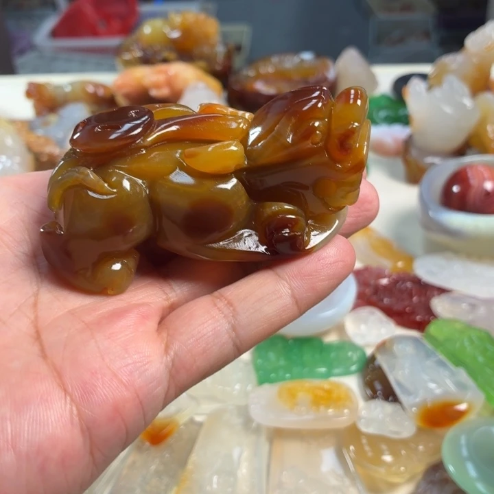 未镶嵌吊坠(不含链)玛瑙/玉髓