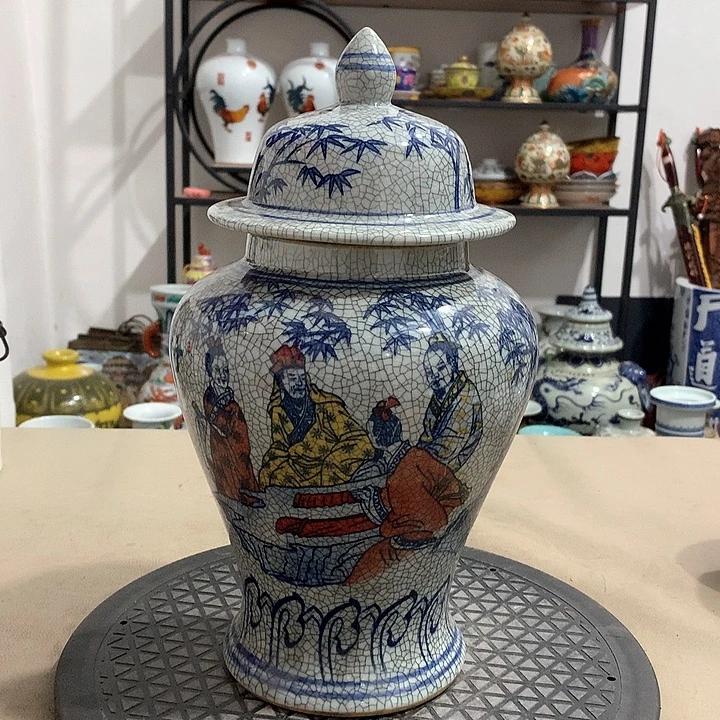摆件陶博古架陶瓷摆件