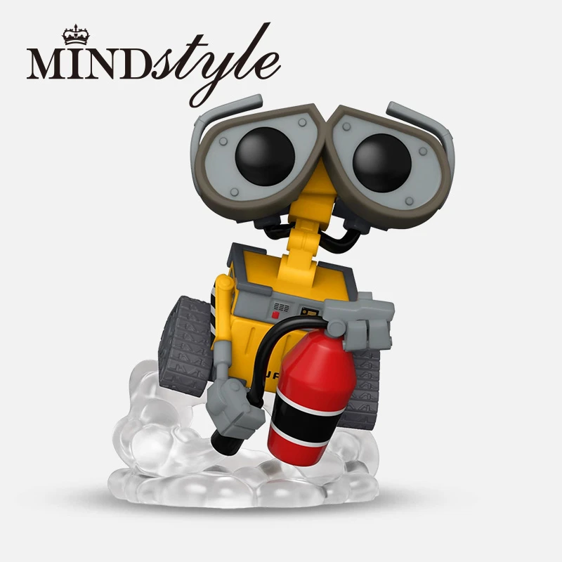 POP迪士尼机器人总动员瓦力灭火器伊娃联名正版手办公仔周边摆件