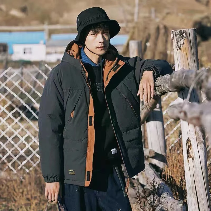 MY002 N 冬季户外防寒保暖连帽棉衣美式潮流轻薄上衣