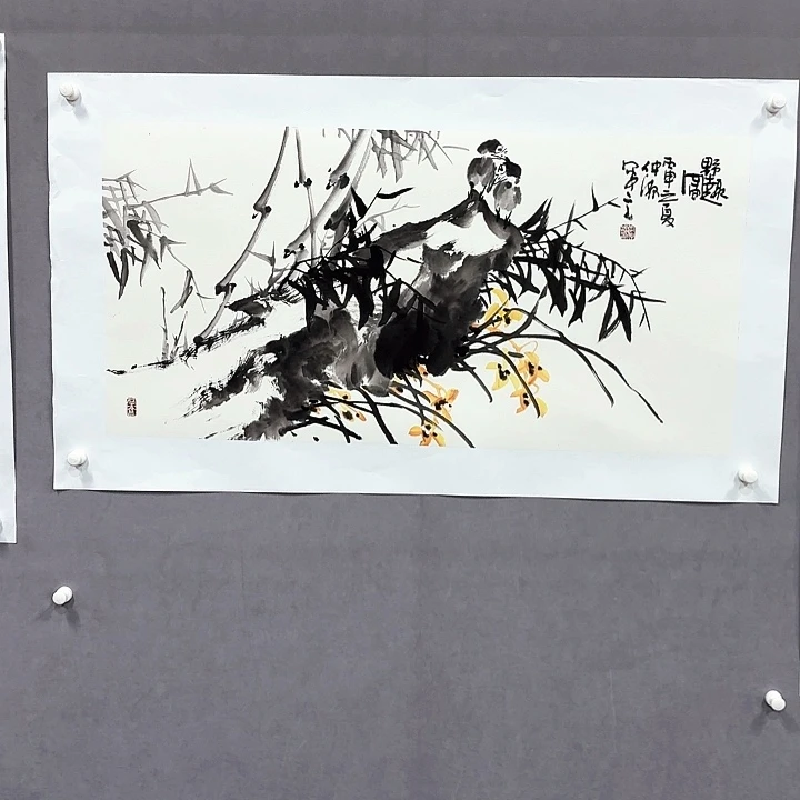 国画亲笔手绘放心去藏