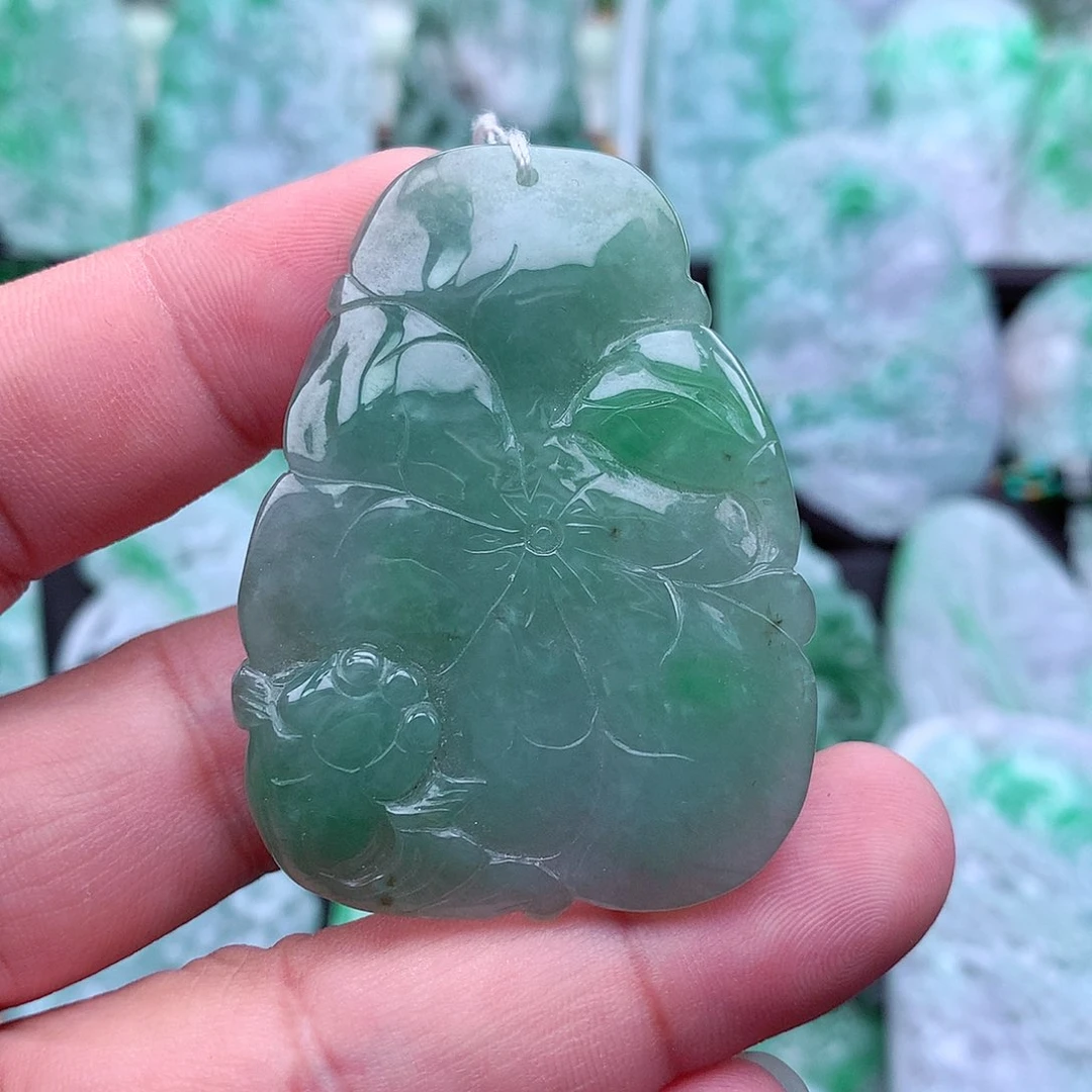 翡翠吊坠(不含链)未镶嵌