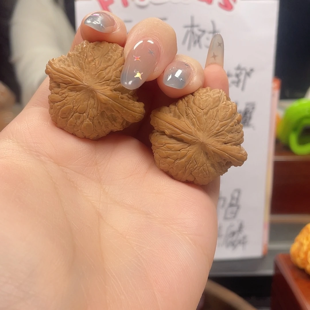 桃核吊坠承德密纹